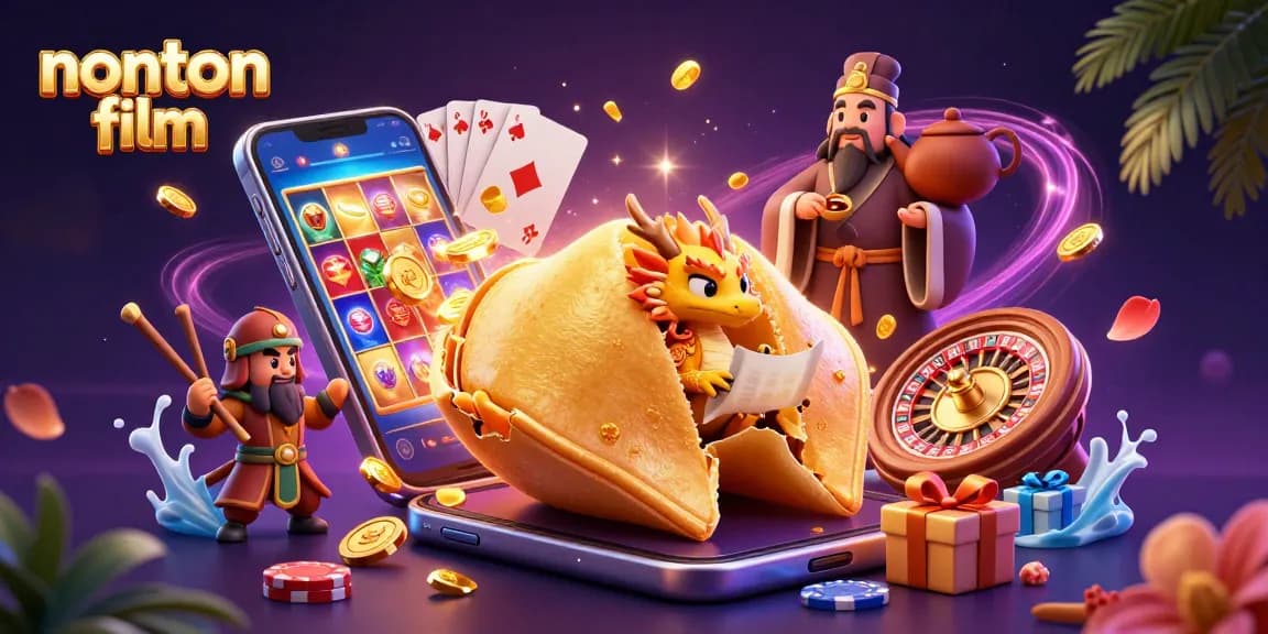 Play nonton film with vibrant 3D casino characters and dynamic gaming elements.