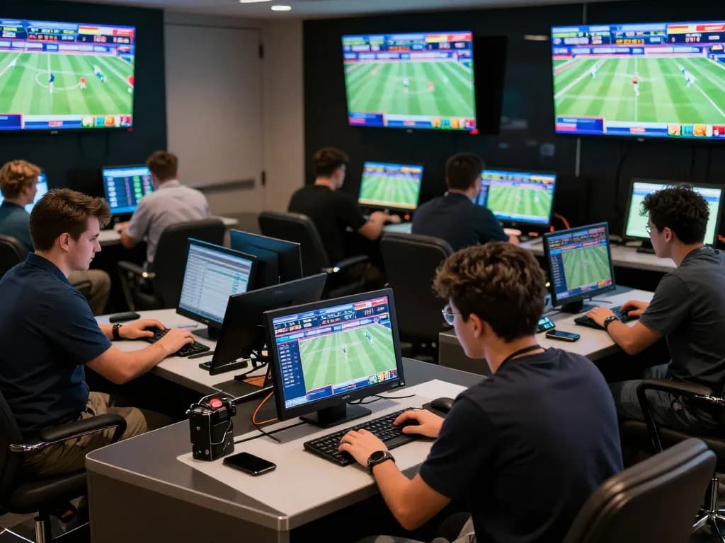 Bettors analyzing odds and placing bets in a modern sportsbook environment featuring nn888 technology