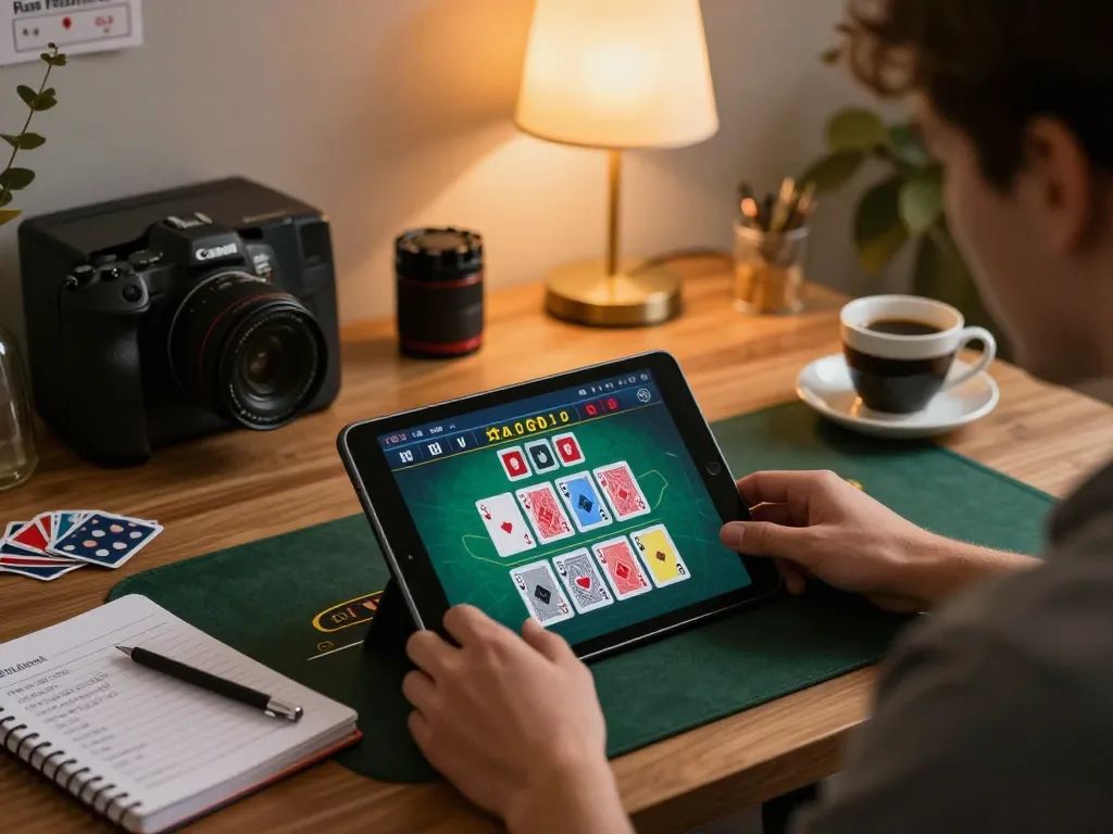 MAKTOGEL meningkatkan pengalaman perjudian online dengan seorang pemain yang menikmati blackjack langsung, menampilkan strategi dan kenyamanan.