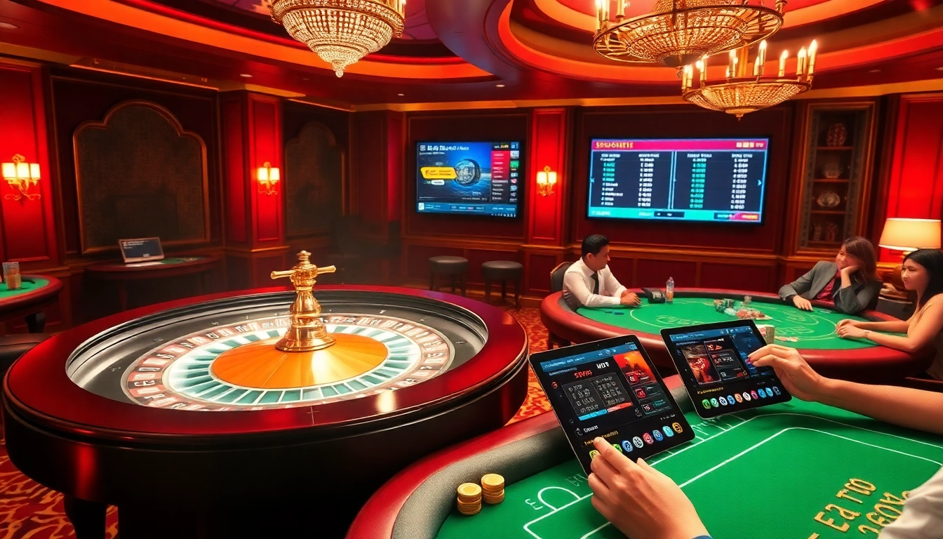 SBOBET89 enhances online sports betting excitement with vibrant casino visuals and professional gaming ambiance.
