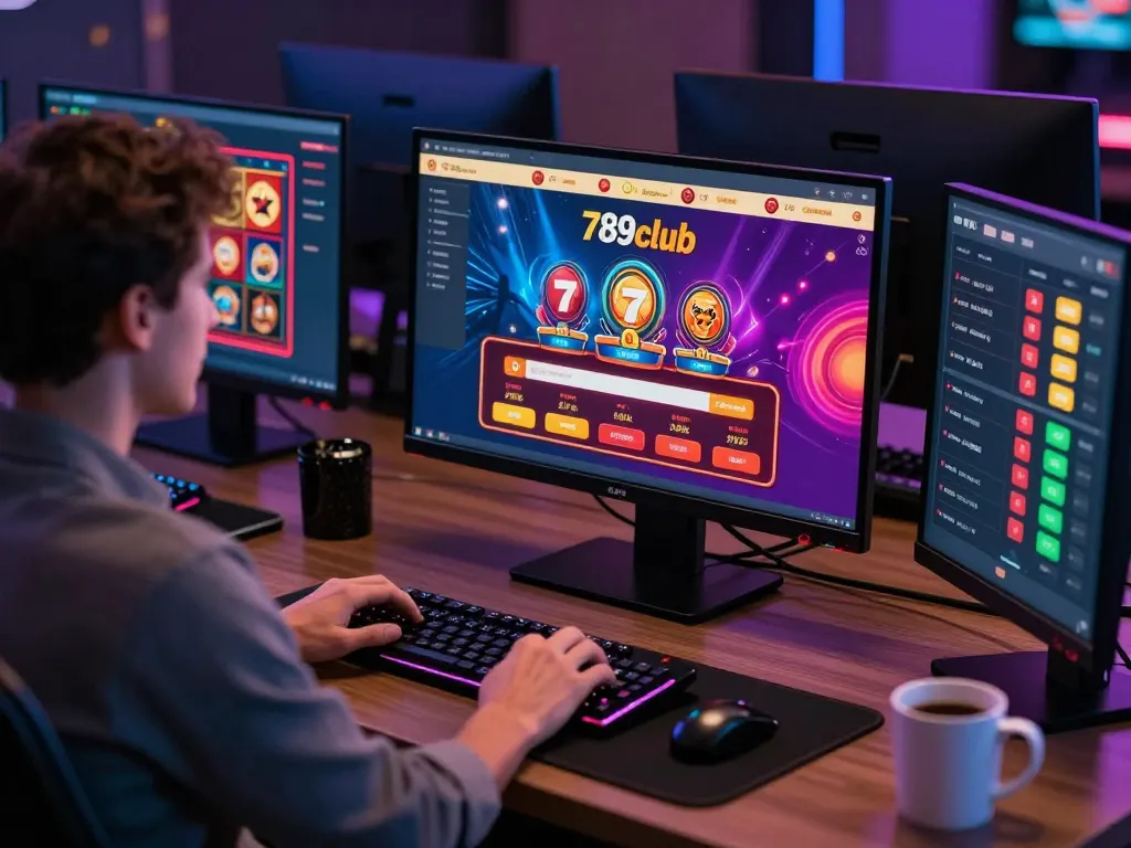 Engaging online gaming experience at 789club with vibrant casino game displays.
