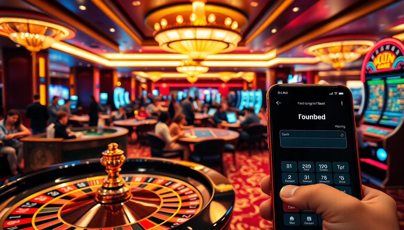 Experience thrilling gambling action with Link mới nhất f8bet in a vibrant casino setting.