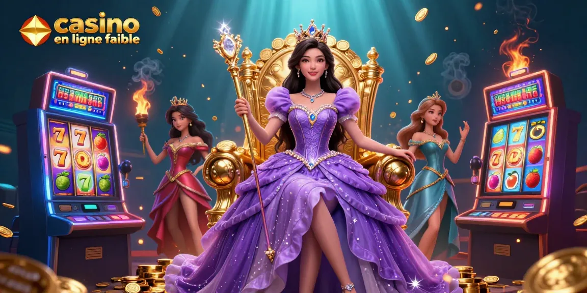 Vivez l'excitation avec un casino en ligne fiable comme une princesse éblouissante au milieu de machines à sous colorées.