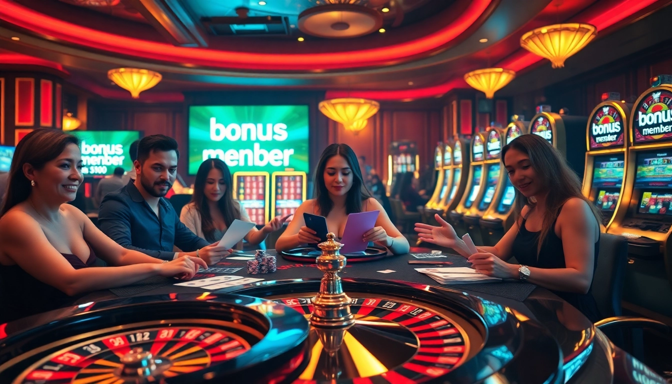 Engaged players enjoy vibrant gambling action with bonus new member 100 offers at the casino.