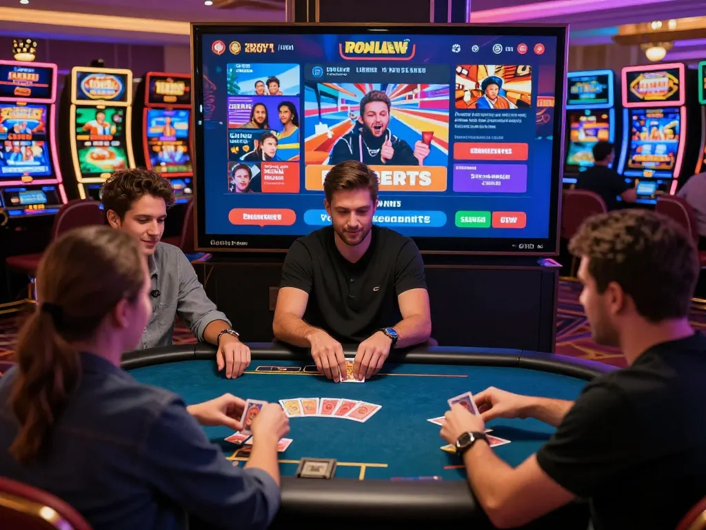 Experience thrilling online gaming at https://luckywin.free/ with friends in a vibrant casino atmosphere featuring slots and live betting.