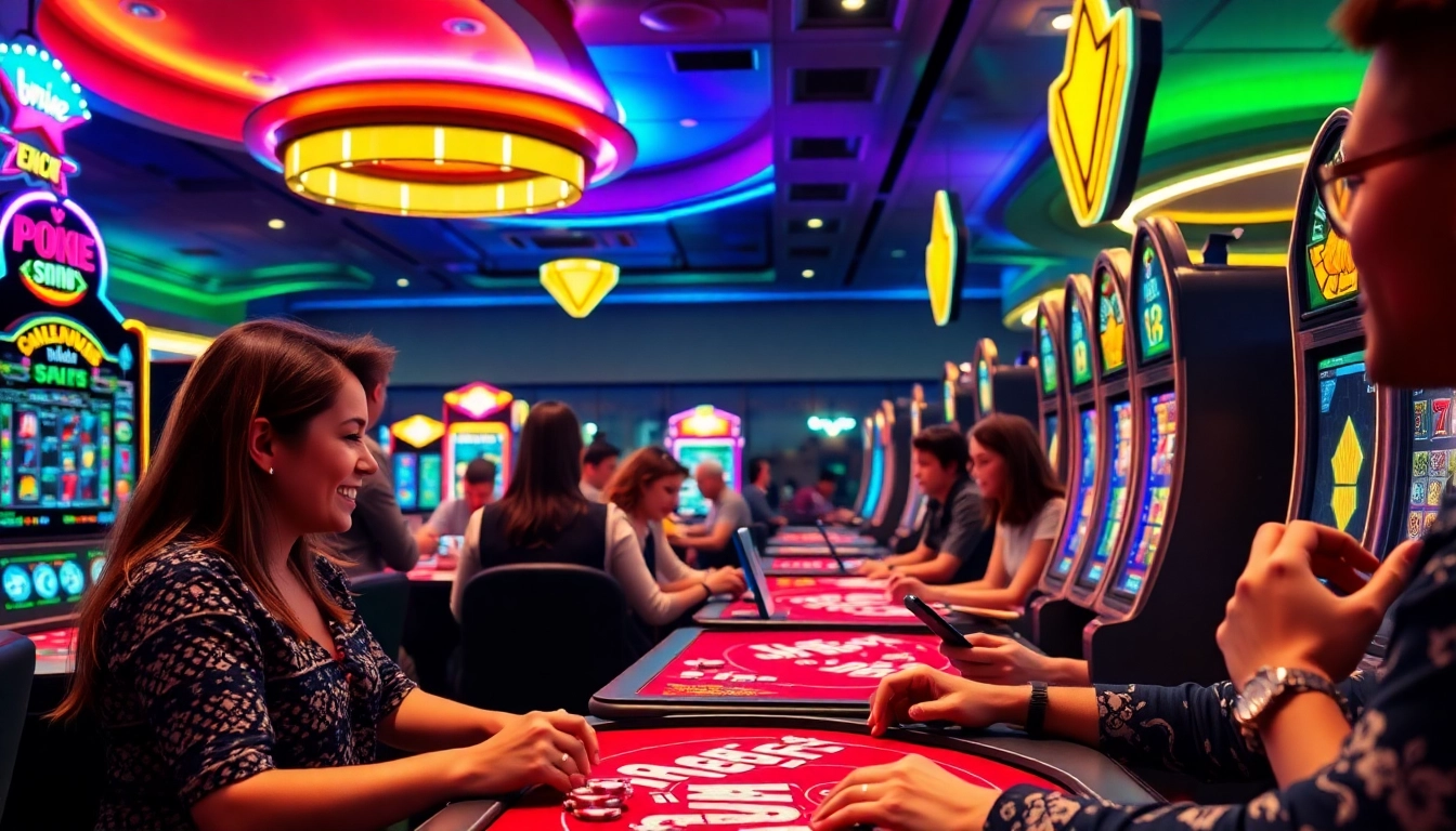 Experience the excitement of gaming at https://gemwin.it.com/ with lively casino visuals and players enjoying their favorite games.