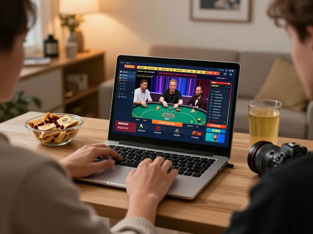 Engage with SC88.com poker games online from home in a cozy gaming setup.