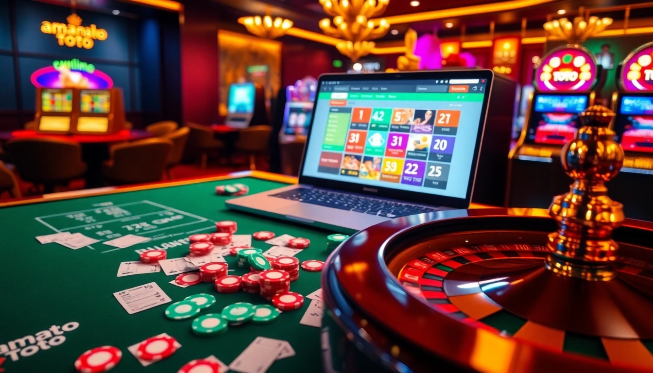Experience the thrill of winning at amanahtoto with lively casino games and vibrant online interactions.