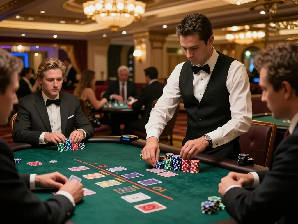 Engaged players at a high-stakes blackjack table showcasing strategy and excitement at https://www.c168marketing.com/.