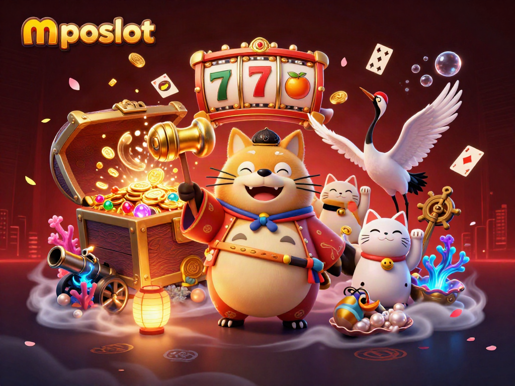Mainkan mposlot dengan keberuntungan tanuki dan kucing maneki-neko dalam ilustrasi 3D yang menakjubkan.