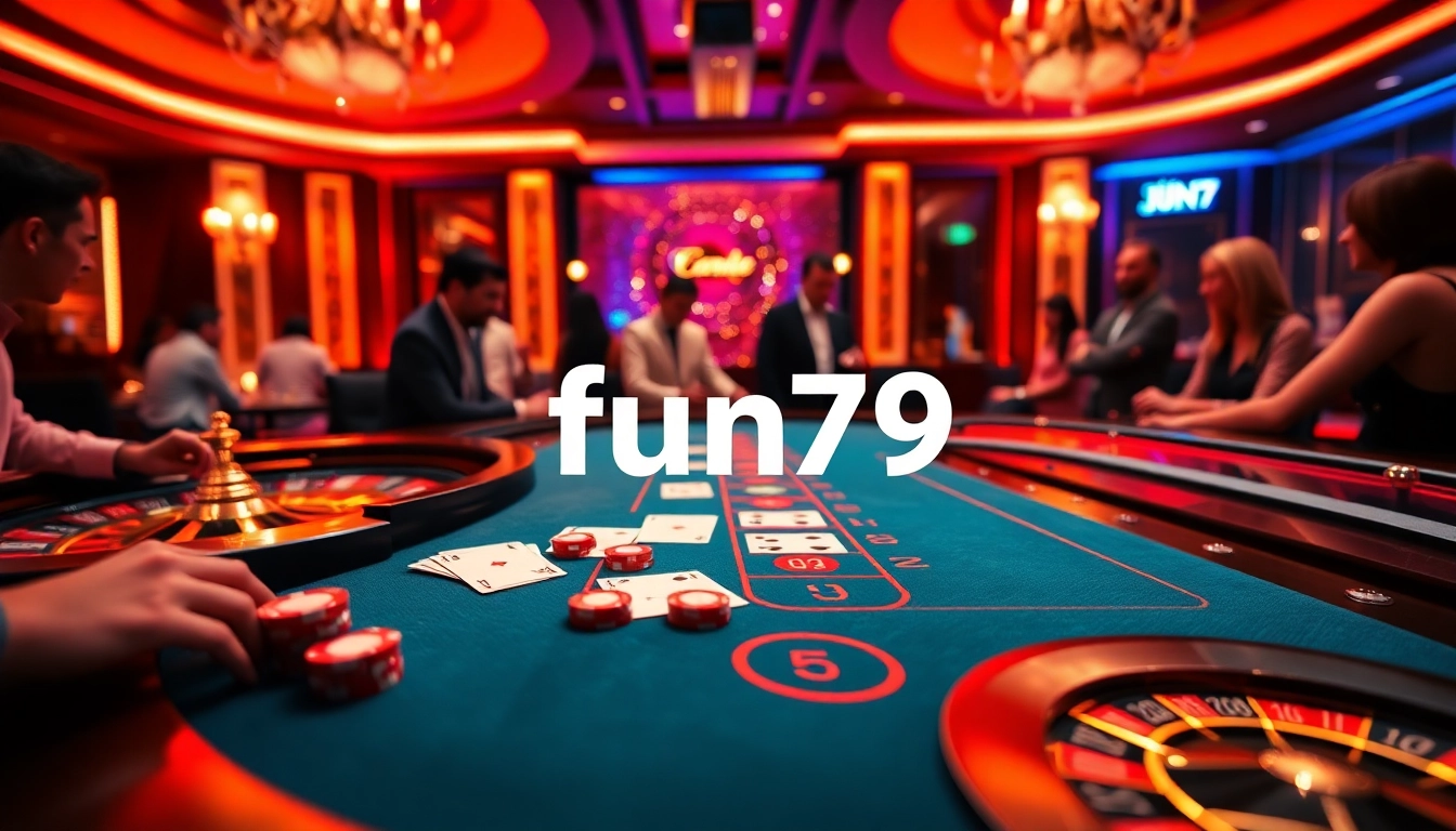 Experience the thrill of fun79 đăng nhập with vibrant online casino games and sleek blackjack tables.