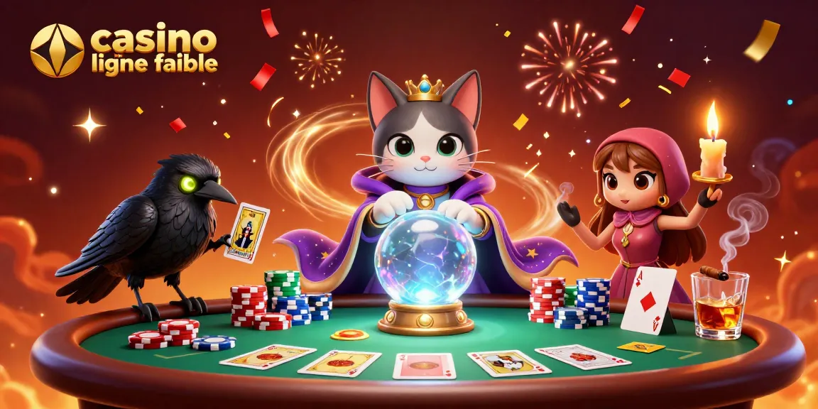 Experience thrilling gameplay at a reliable online casino with mystic characters and poker elements.