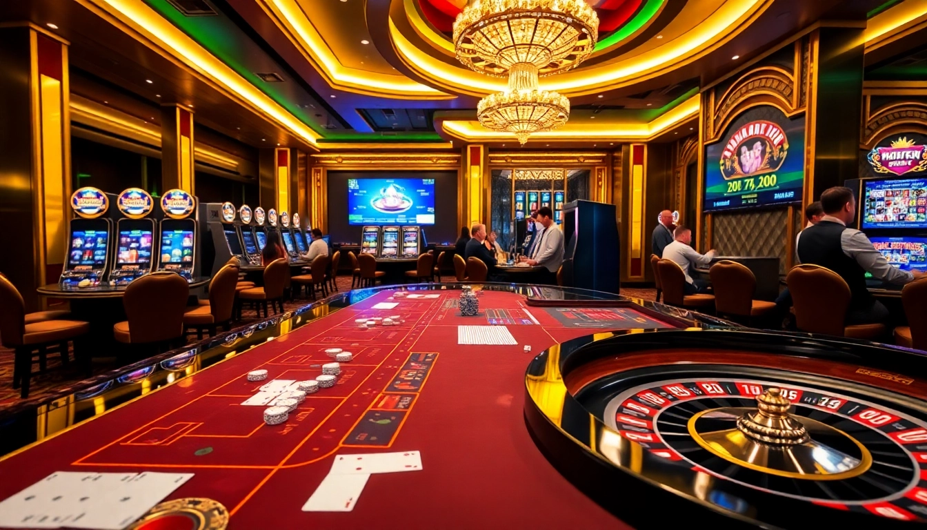 Experience electrifying gameplay at https://hay88.my/ with vibrant casino tables and engaging players.