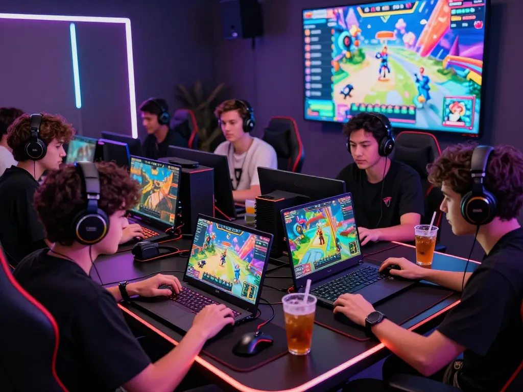 Exciting gameplay of Hitclub nổ hũ in a vibrant online gaming environment with diverse players engaged.