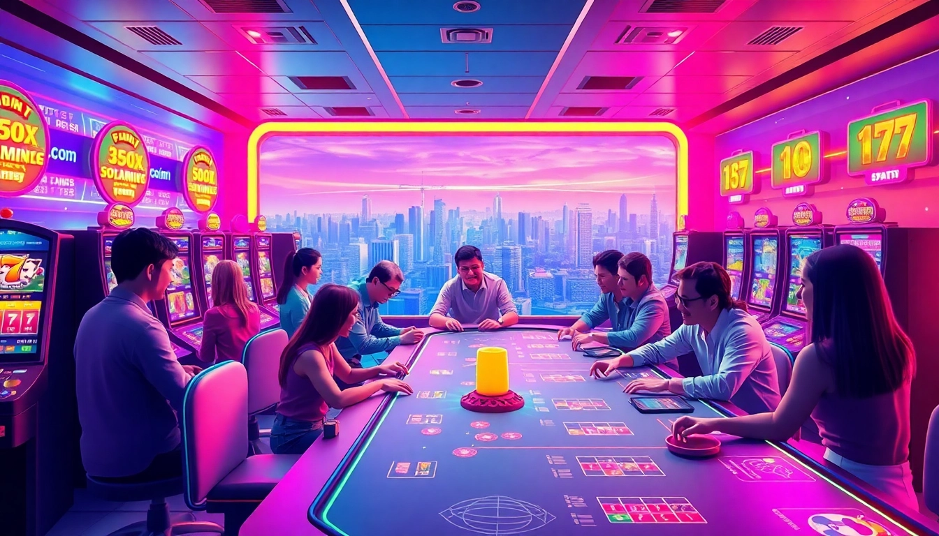 Experience the vibrant online gaming atmosphere of https://69vn.day/ with engaging casino elements and joyful players.