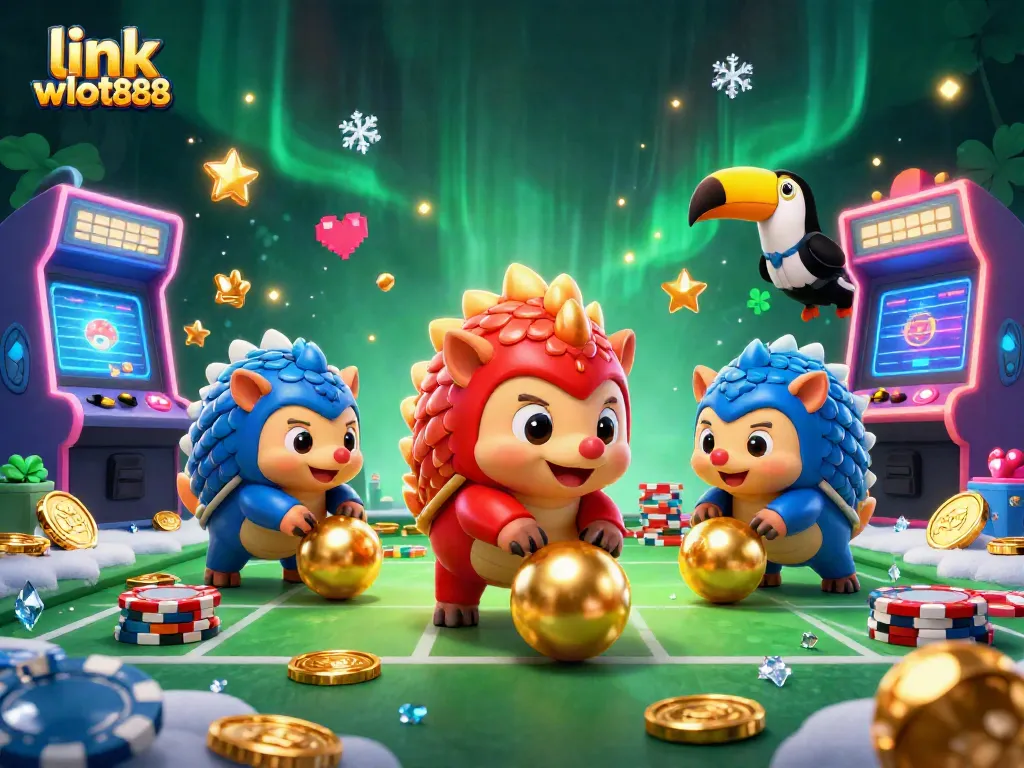 Mesin permainan menarik dan interaksi karakter pangolins | link wslot888 memberikan keseruan game online