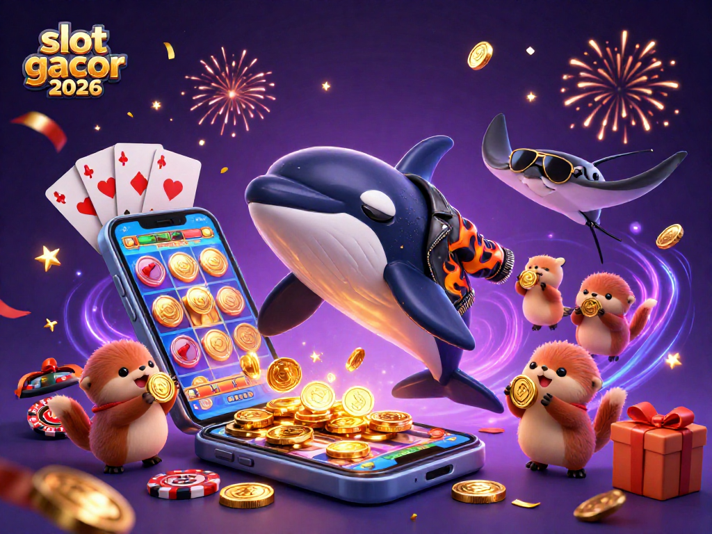 Experience the excitement of slot gacor 2026 with vibrant characters and thrilling gaming elements.