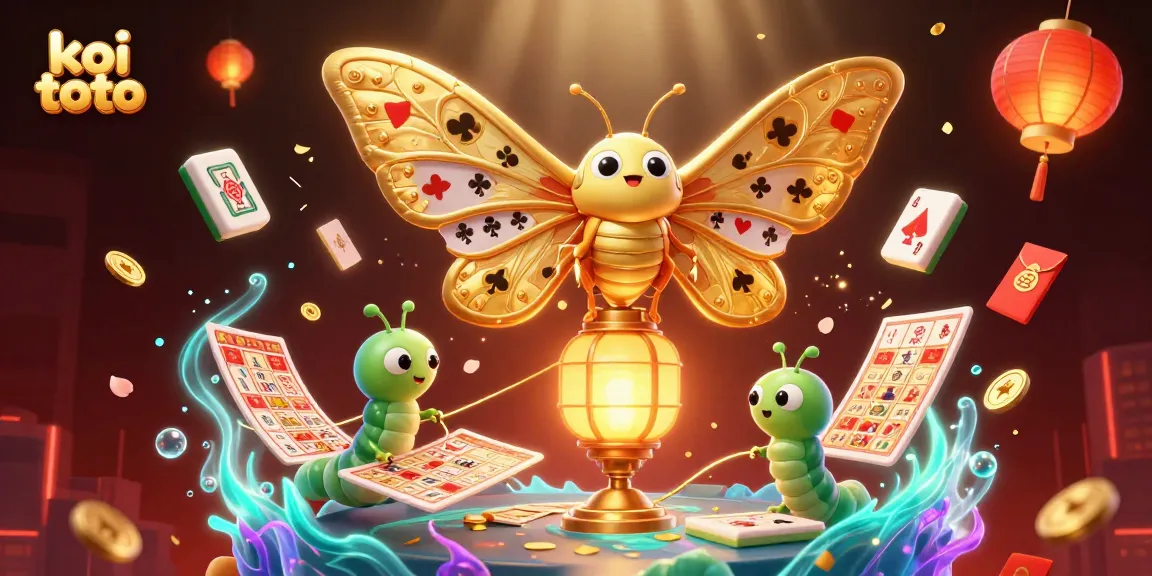 Experience koi toto as the ultimate online lottery platform with vibrant 3D elements and engaging visuals.