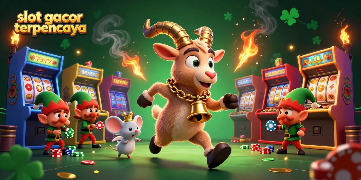 Experience thrilling action at slot gacor terpercaya casino with playful characters and vibrant game elements.
