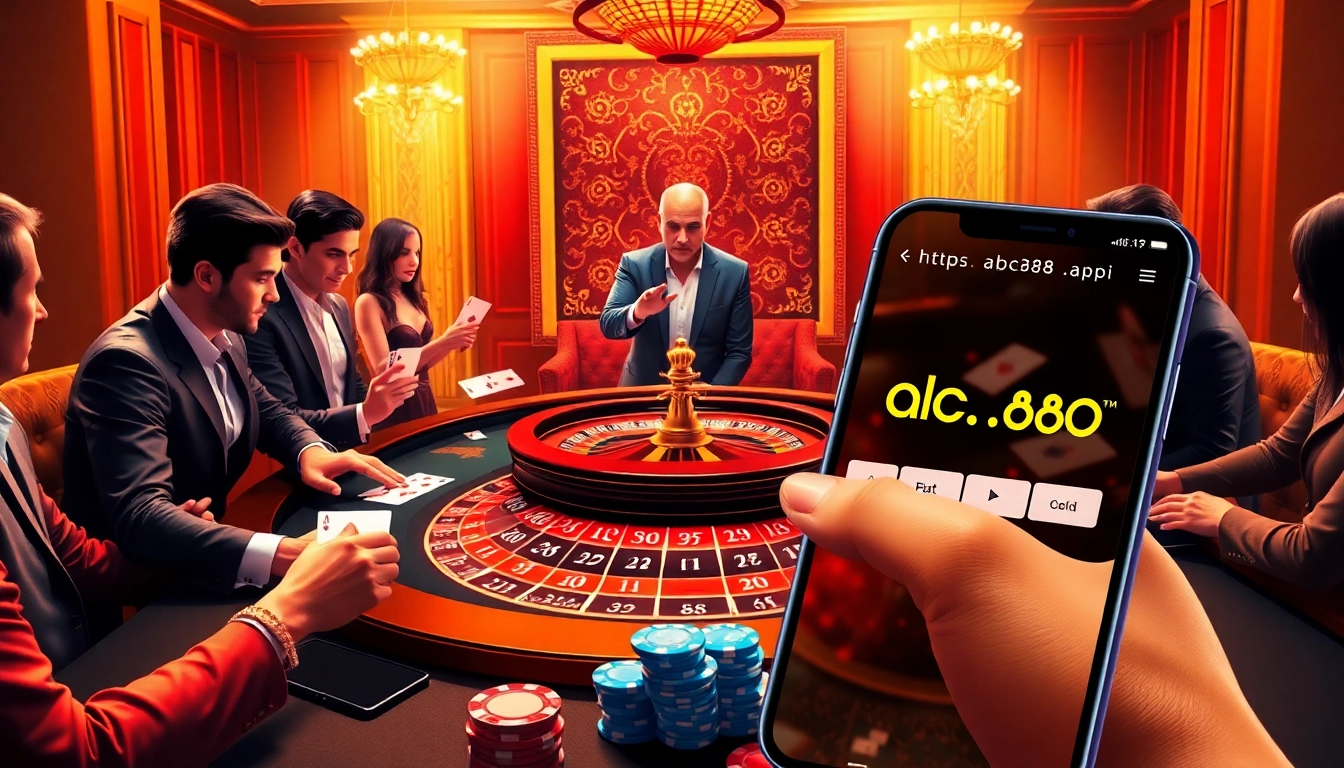 Experience thrilling gaming action at https://abc88.app/ with a luxurious casino atmosphere.
