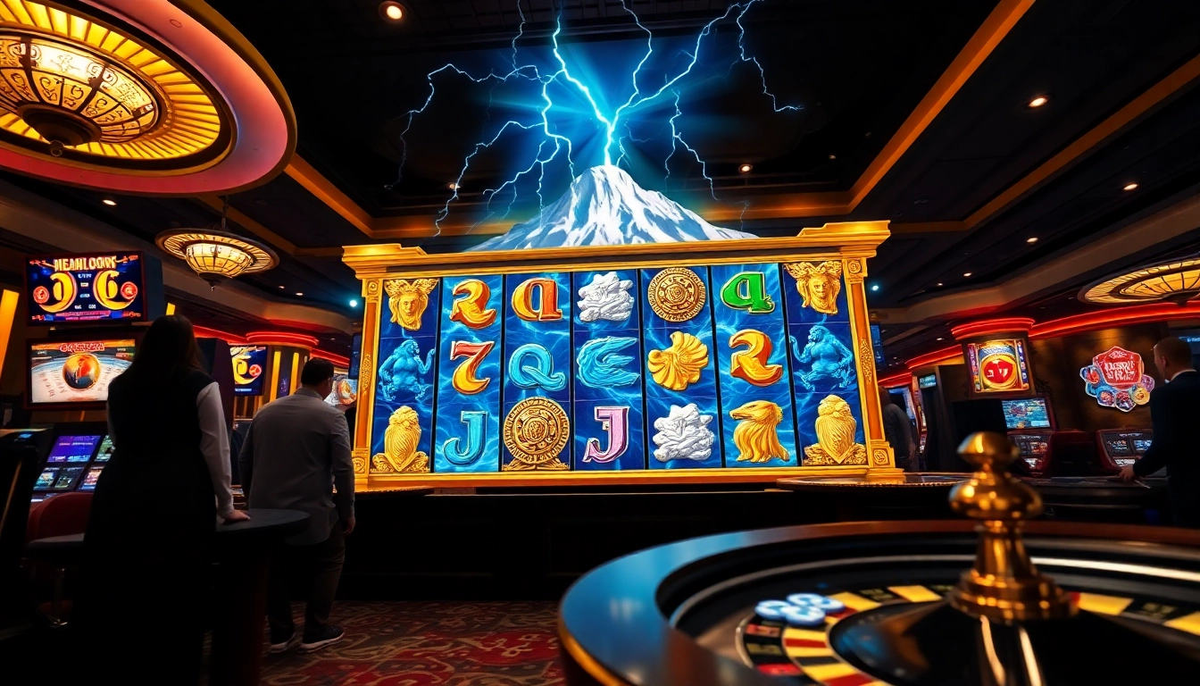 Putar mesin slot zeus dengan grafis yang cerah dan permainan yang imersif di lingkungan kasino mewah.
