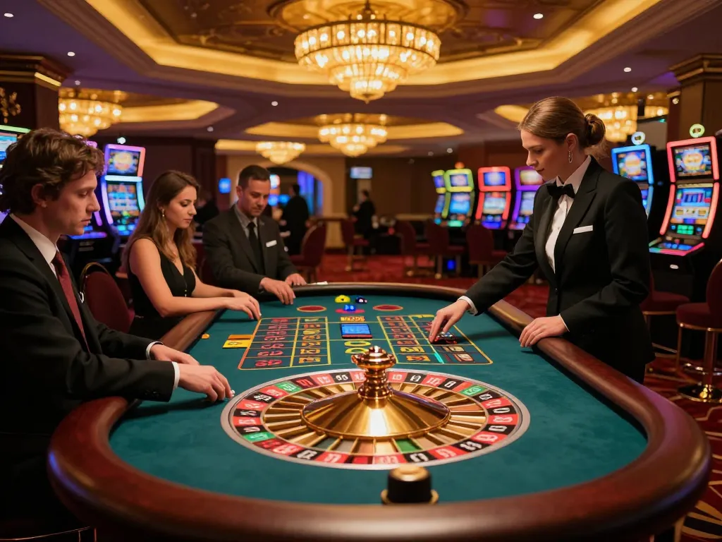 Experience the excitement of roulette gameplay at 789 club, showcasing style and engagement in a vibrant casino atmosphere.