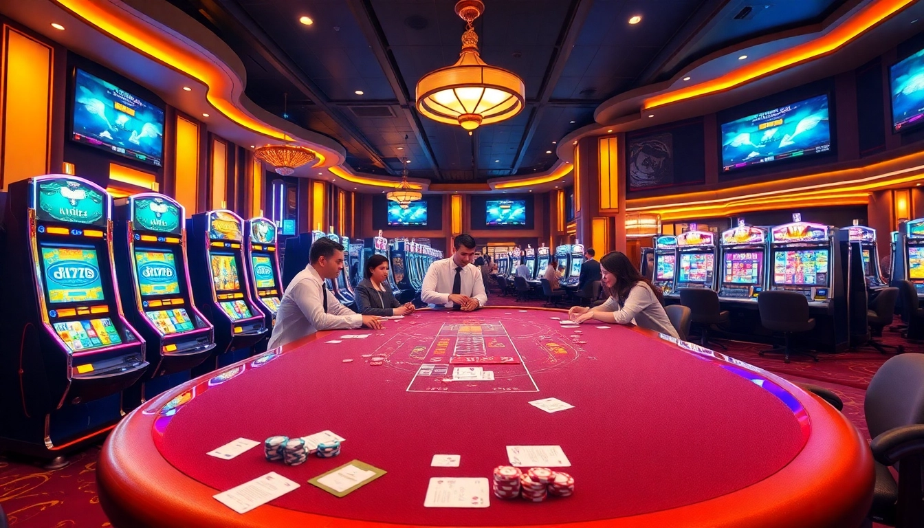 Experience the thrill of gambling action at https://kp88.social/, featuring vibrant casino tables and engaging gameplay.