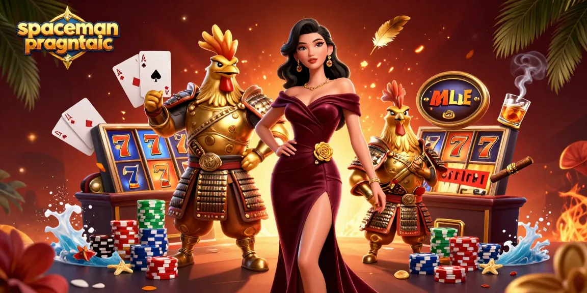Experience the thrill of spaceman pragmatic slot with a captivating gaming scene filled with vibrant elements.