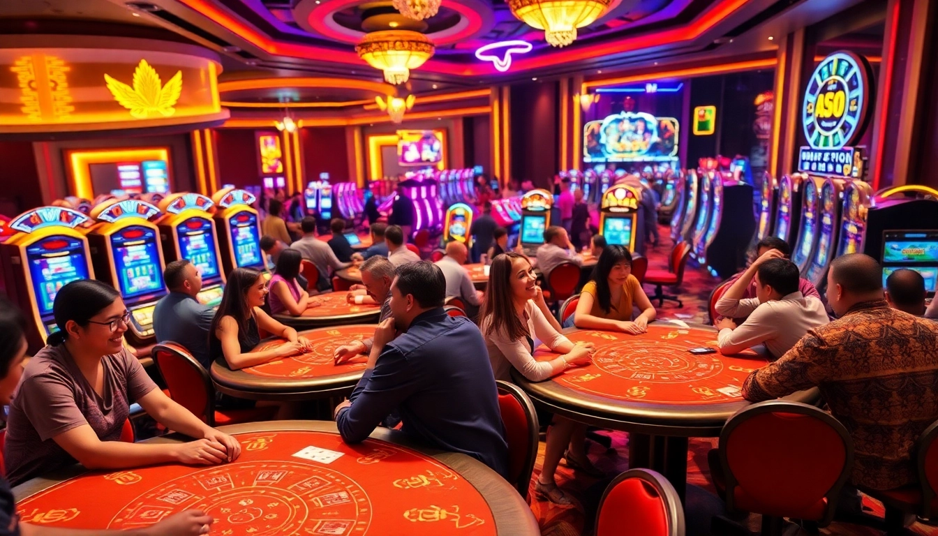 Experience the excitement at AT99娛樂城, featuring vibrant casino games and enthusiastic players.