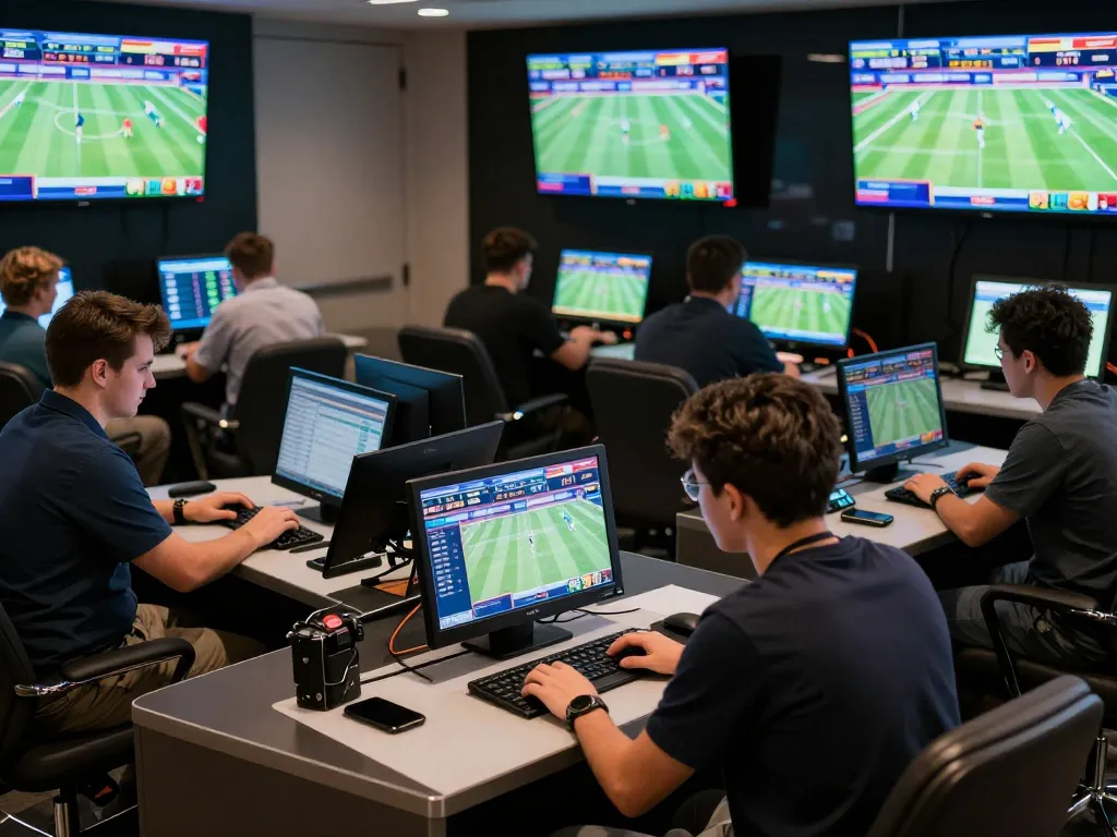 Bettors analyzing odds and placing bets in a modern sportsbook environment featuring nn888 technology