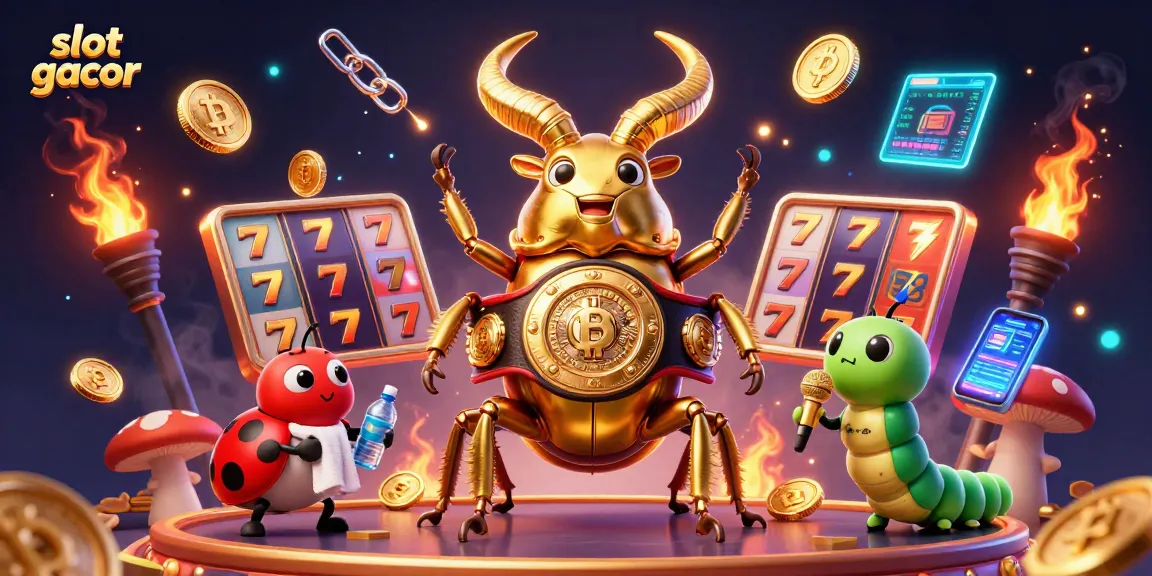 Experience the thrill of slot gacor with captivating 3D characters, vibrant reels, and crypto elements.
