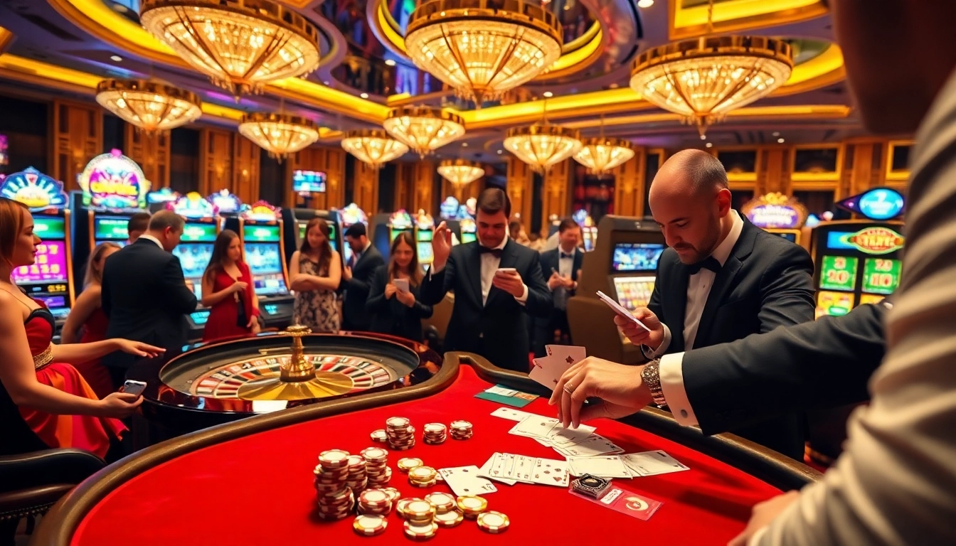Enjoy energetic gameplay at https://kong88.win with professionals at a vibrant casino table.
