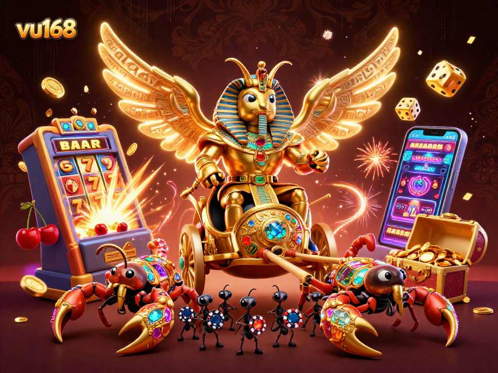 Experience exciting gaming actions at vu168 with vibrant, engaging casino visuals.