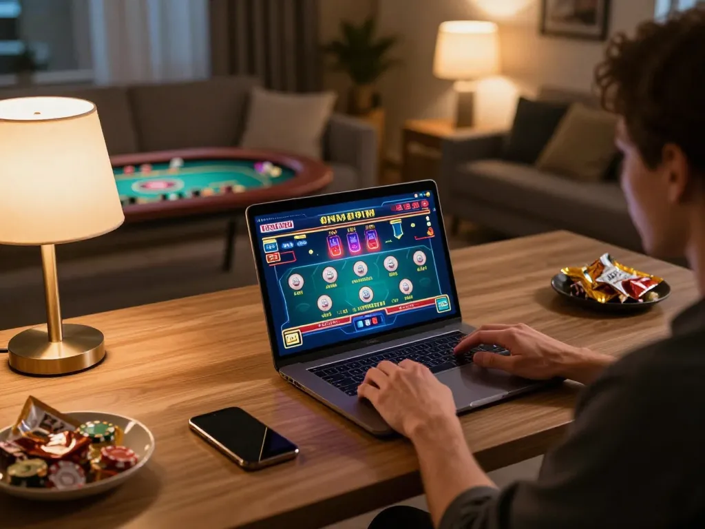 Experience responsible gambling with the reputable nhà cái uy tín tr88 while playing online casino games at home.