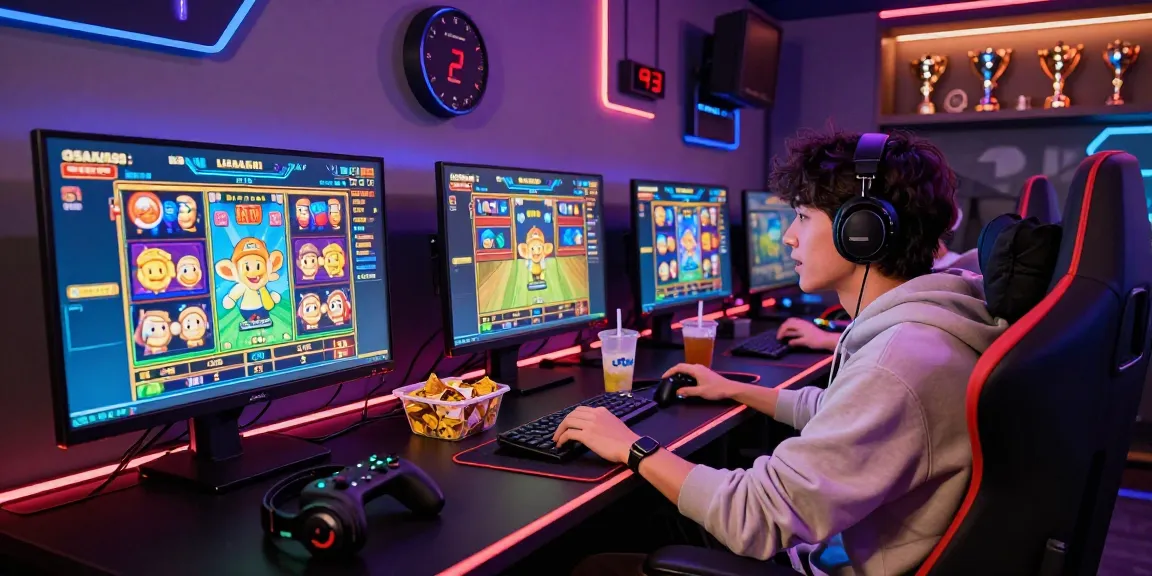 Player enjoying an immersive gaming experience on OSAKA88 platform with vibrant slot visuals and jackpot excitement.
