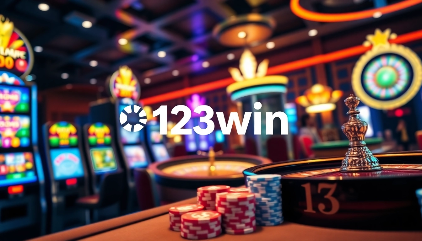 Experience thrilling games at 123win with vibrant slots and engaging poker tables.
