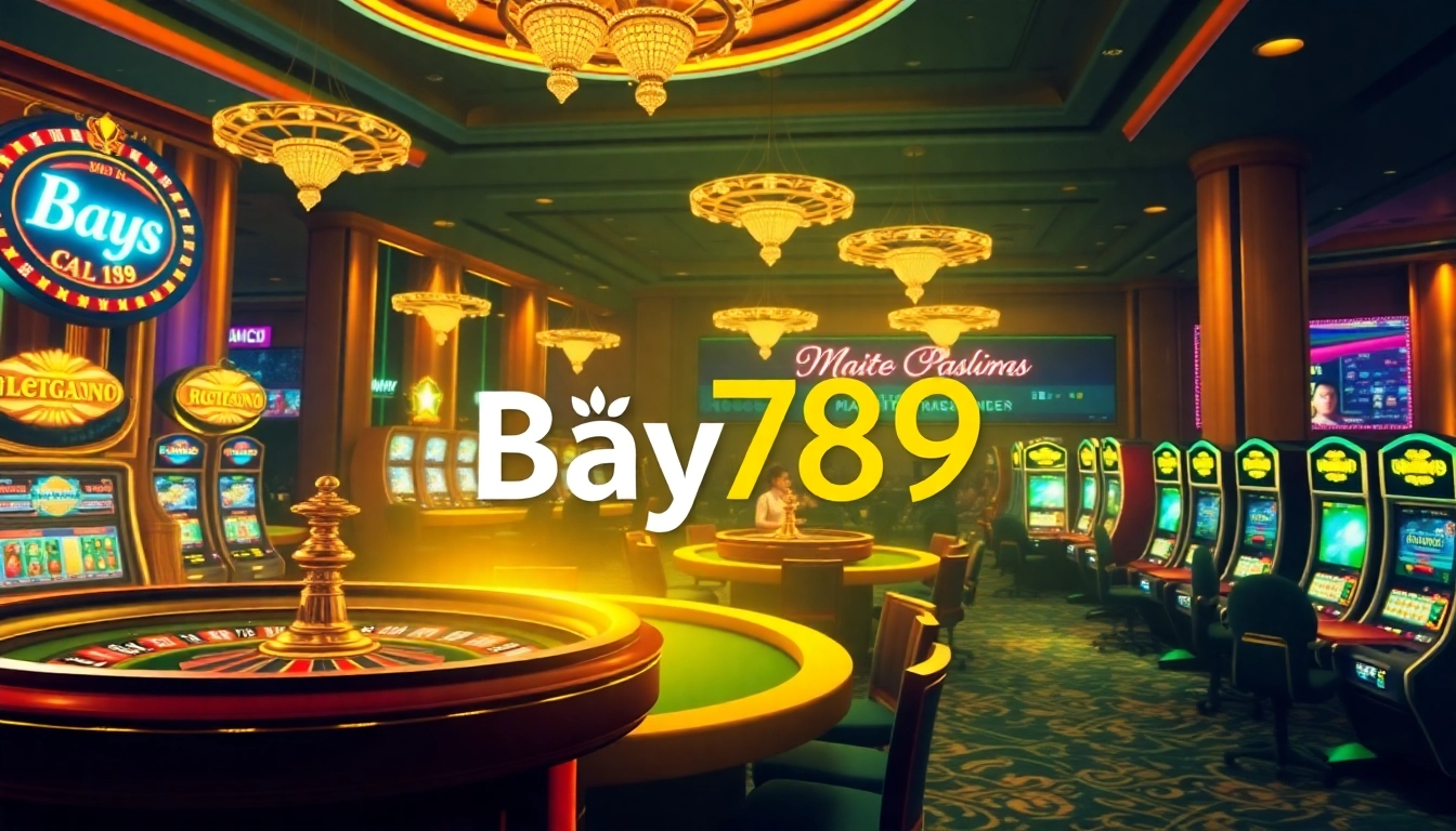 Experience excitement at Bay789 casino with vibrant games and luxurious atmosphere.