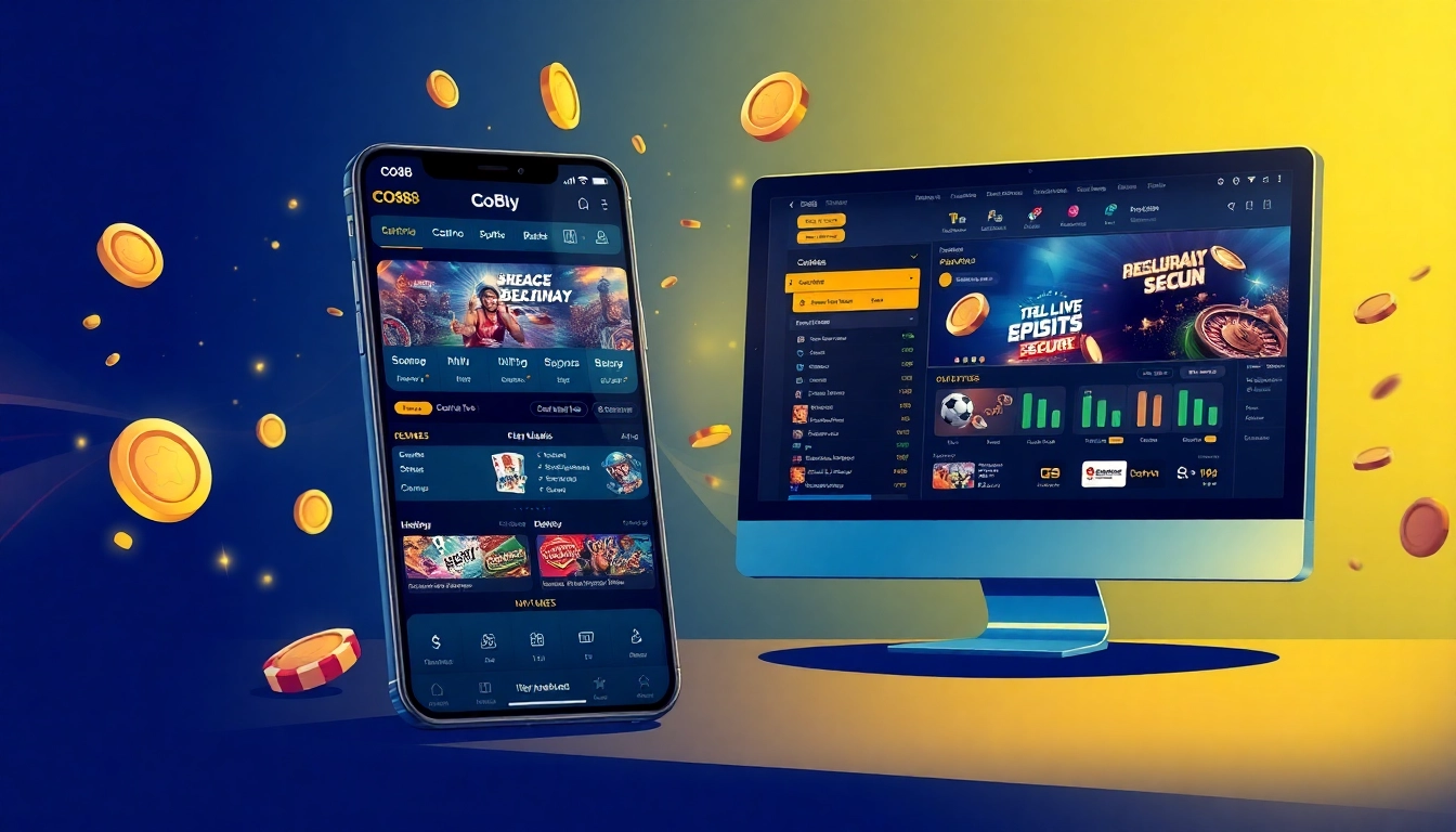 Co88 online gambling interface showcasing diverse betting options with vibrant colors and engaging elements.