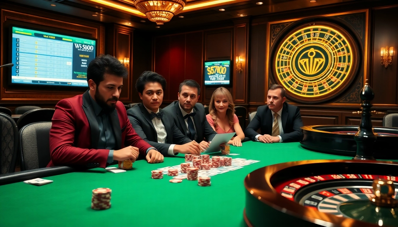 Experience the thrill of online gaming with https://debet2.app/ while placing bets at a lively casino.