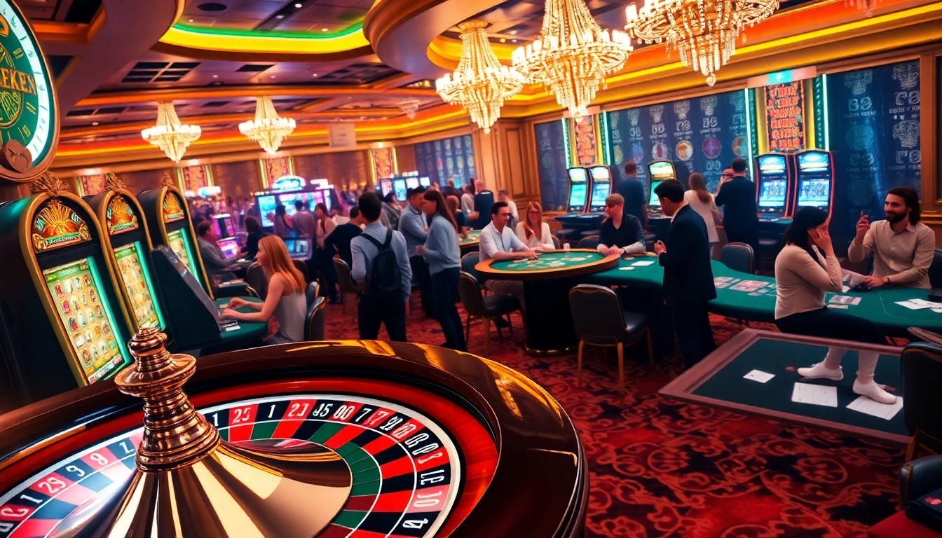 Experience thrilling gaming action at ww88 with exciting casino tables and vibrant slot machines.