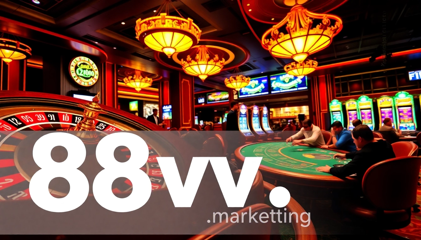 Experience the luxury of 88vv.marketing with thrilling casino games and vibrant ambiance.