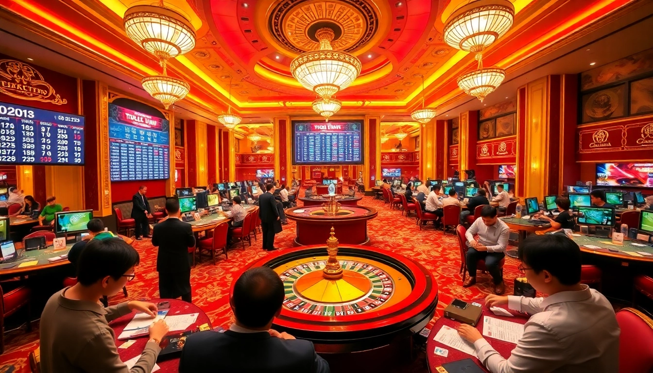 Experience the thrill of Togel China with engaging live draw events at a luxurious casino.