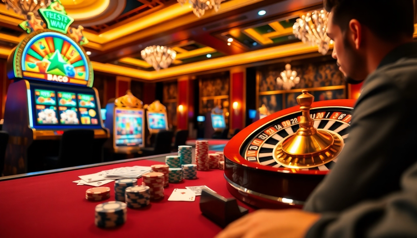 Experience the excitement of gambling at https://bet88.talk/ with vibrant tables, cards, and lucky players.