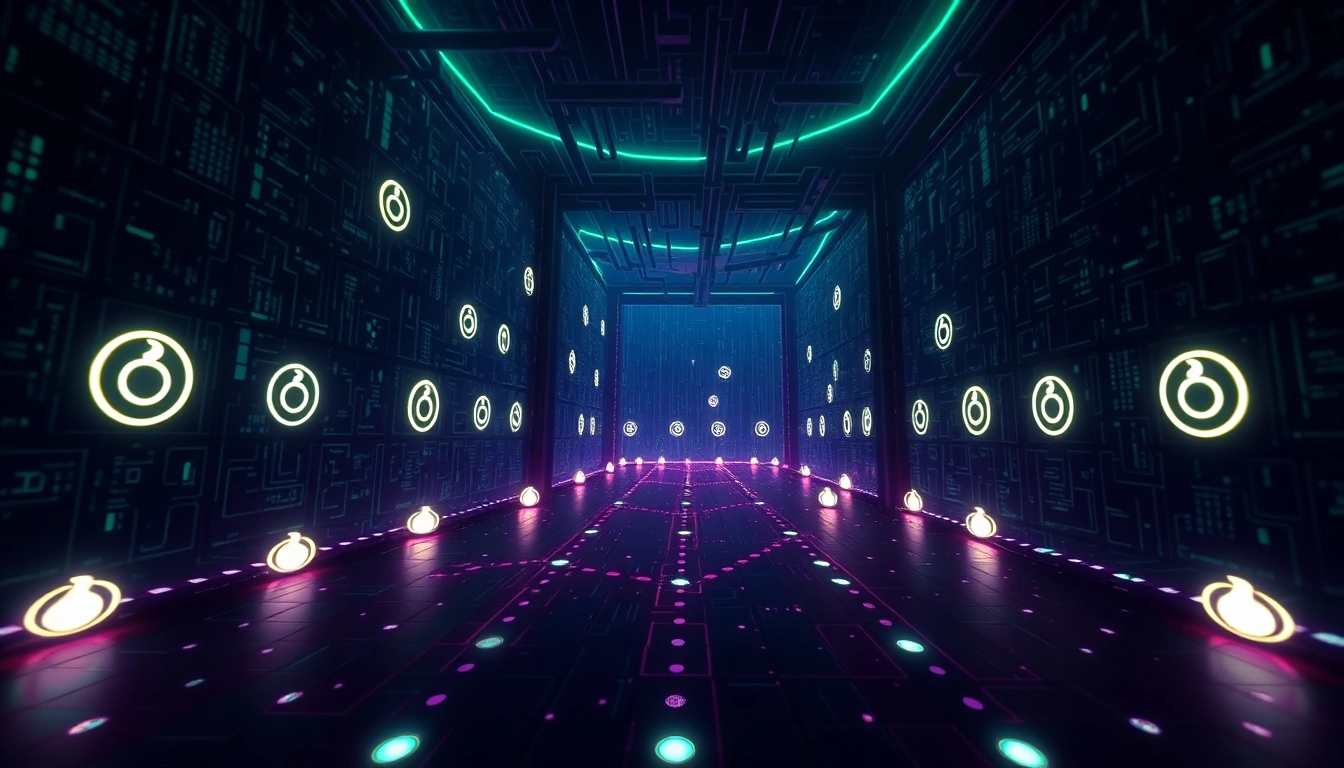 Discover the hidden wiki with an immersive view of the dark web maze, symbolizing anonymity and security.