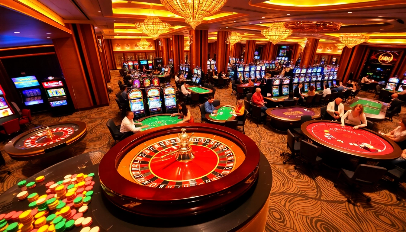 Experience the thrill of hitting jackpots at NHÀ CÁI NOHU90's luxurious casino.