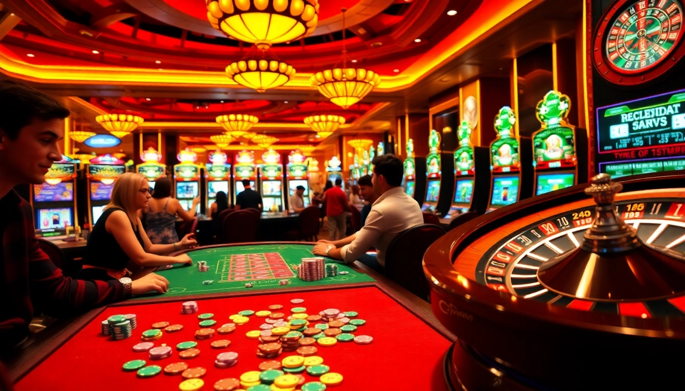 Experience the excitement of ph365 with players engaging at vibrant casino tables.
