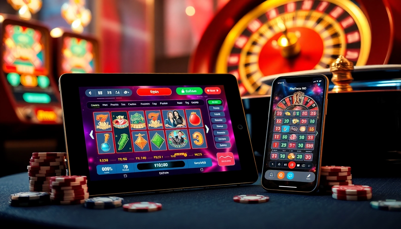 Experience thrilling gameplay at RR88 with vibrant slot machines and dynamic betting interfaces.